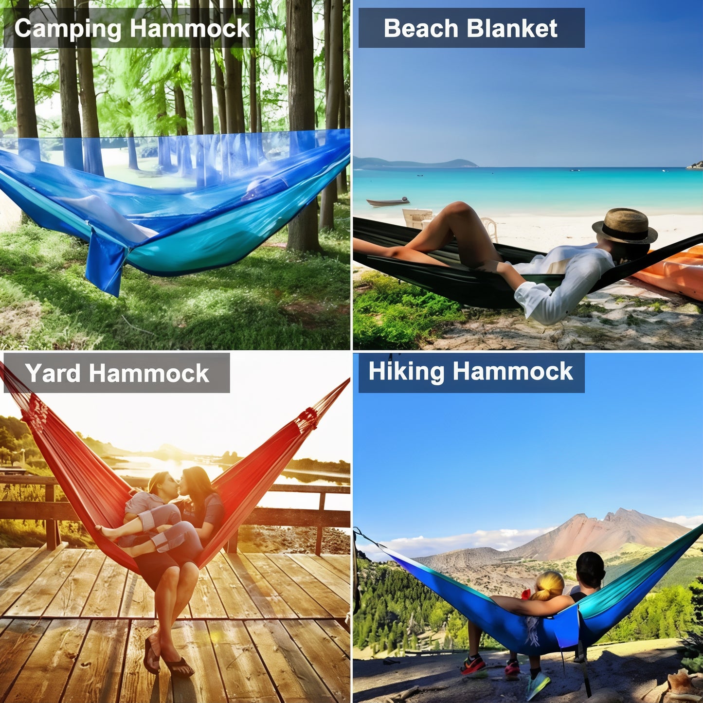 SkyNest - Outdoor Camping Hammock With Mosquito Net