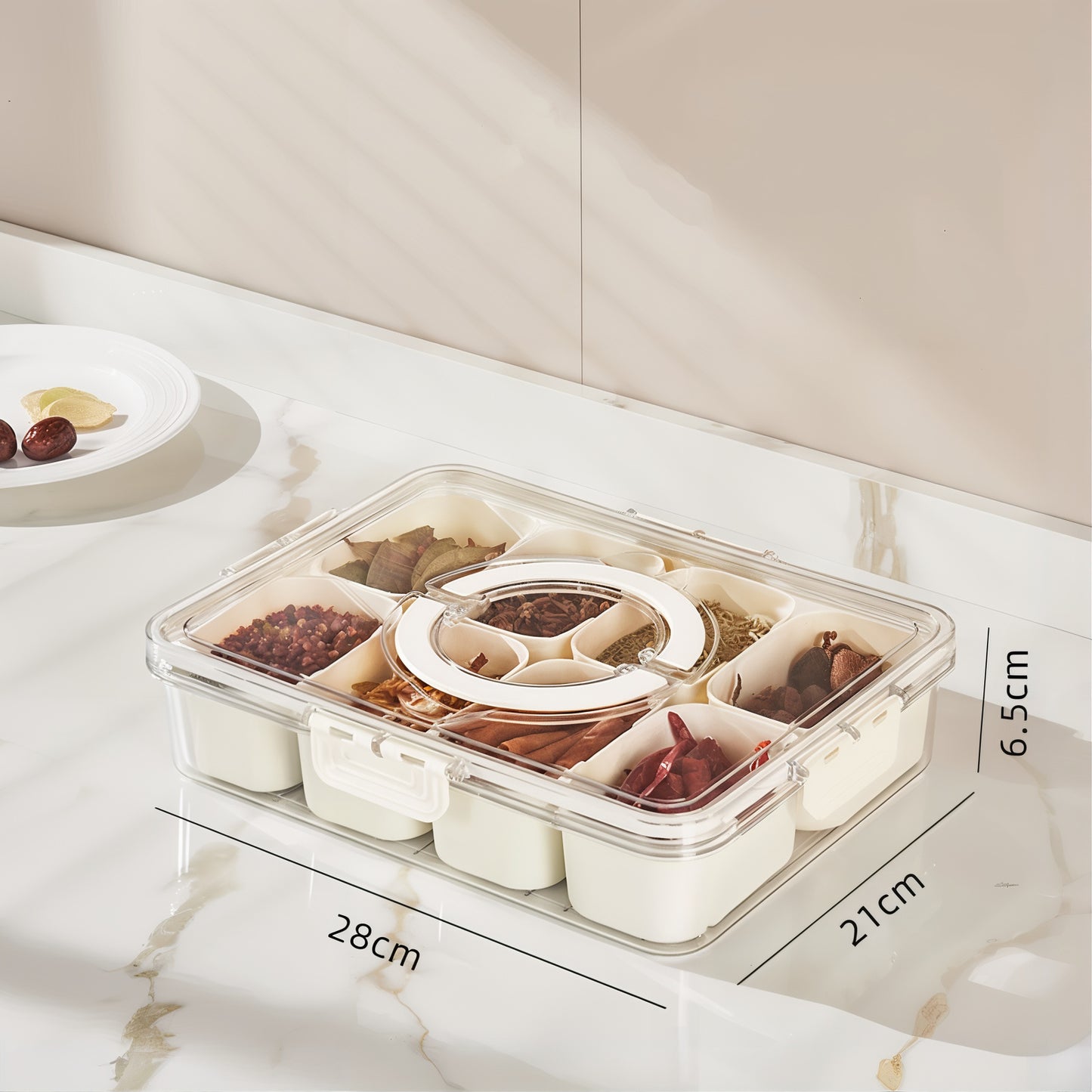 ServeSmart - 8 Grid Serving Tray