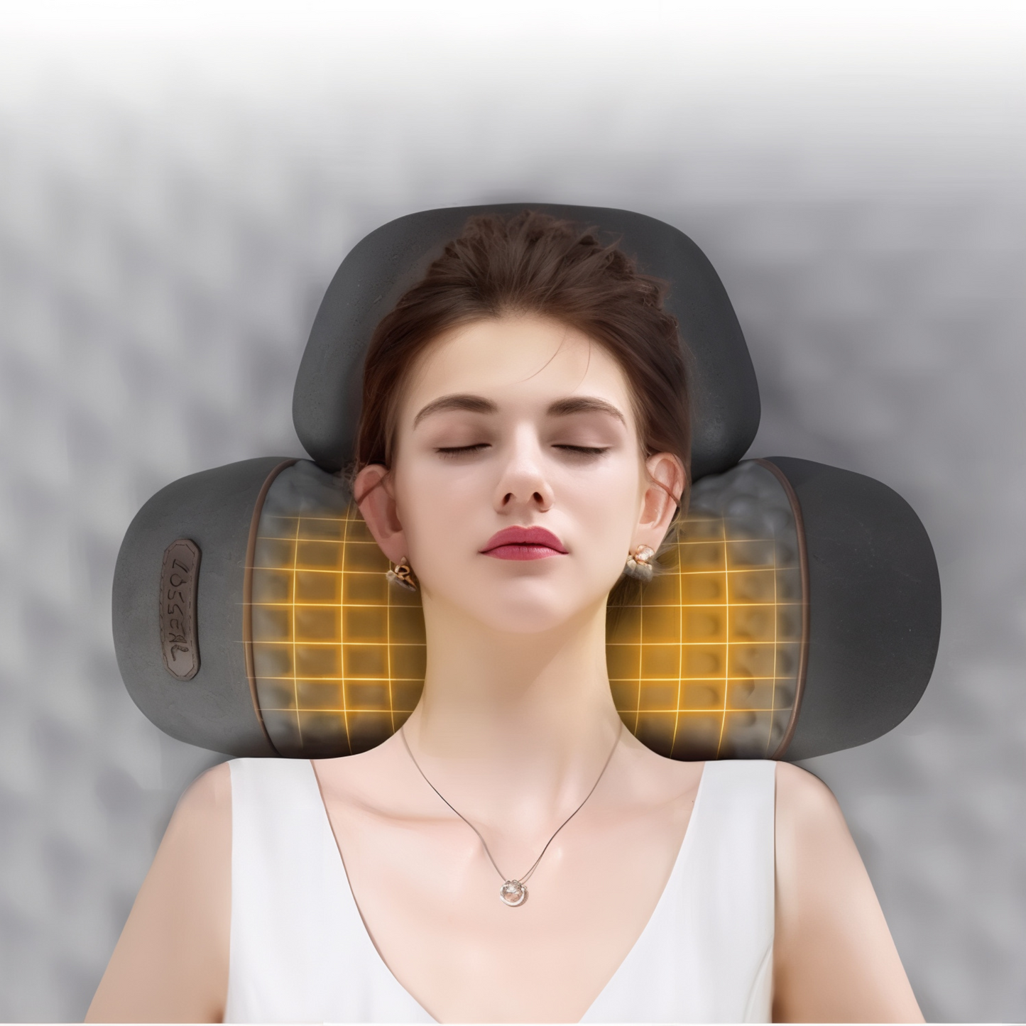 NeckEase - Heat and Massaging Cervical Pillow