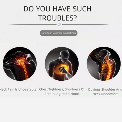 NeckEase - Heat and Massaging Cervical Pillow